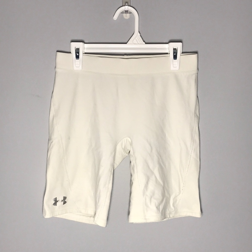 Under Armor white spandex